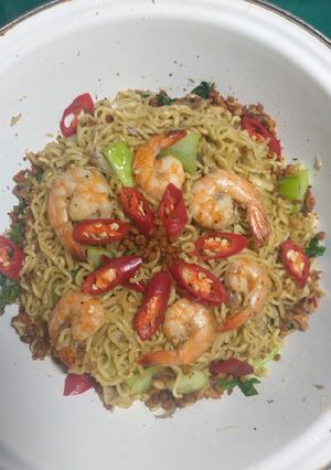 Foto resep Mie goreng udang