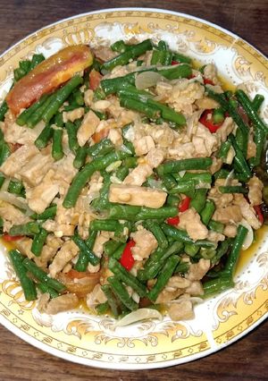 Foto resep Oseng Tempe Semangit dan Kacang Panjang