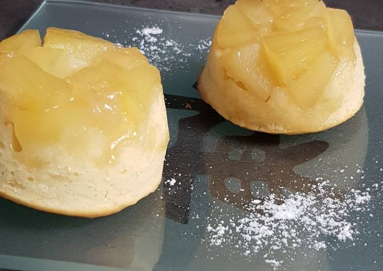 Muffins à l'ananas et aux noix