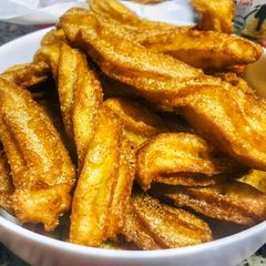 Churros coated in cinnamon sugar🤤 A picture of Churros coated in cinnamon sugar🤤.