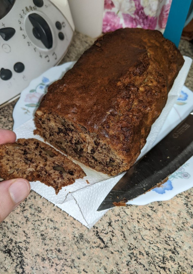 Una foto de Banana bread