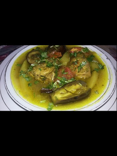 صورة لوصفة اكلات برماويه إيدام السمك 🐟