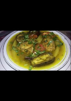 صورة لوصفة اكلات برماويه إيدام السمك 🐟