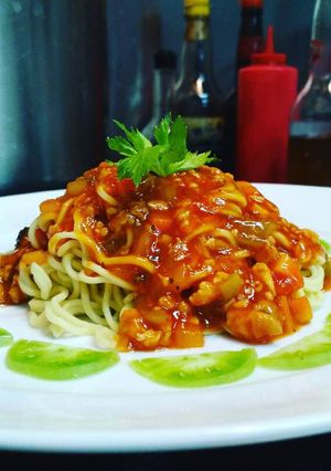 Foto resep Bakmi saus bolognese