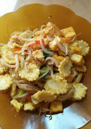 Foto resep Tumis tauge,putren dan tahu