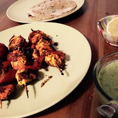 A picture of Chicken Tikka (dry).