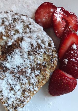 Una foto de French toast / tostada francesa