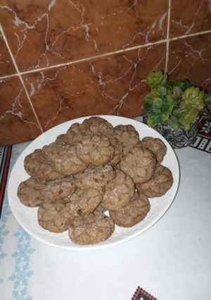 صورة لوصفة حلوة جافة بذوق الشوكولاتة