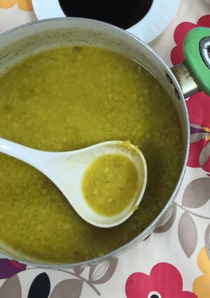 صورة لوصفة شوربة العدس والرز
