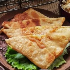 Anda paratha A picture of Anda paratha.