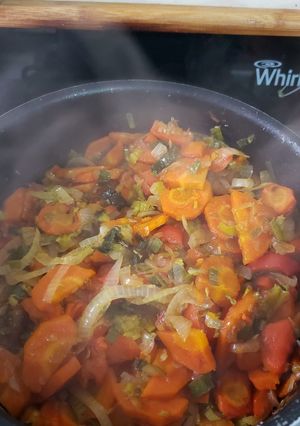 Una foto de Ensalada tibia