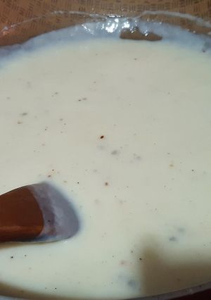 Una foto de Salsa blanca o bechamel