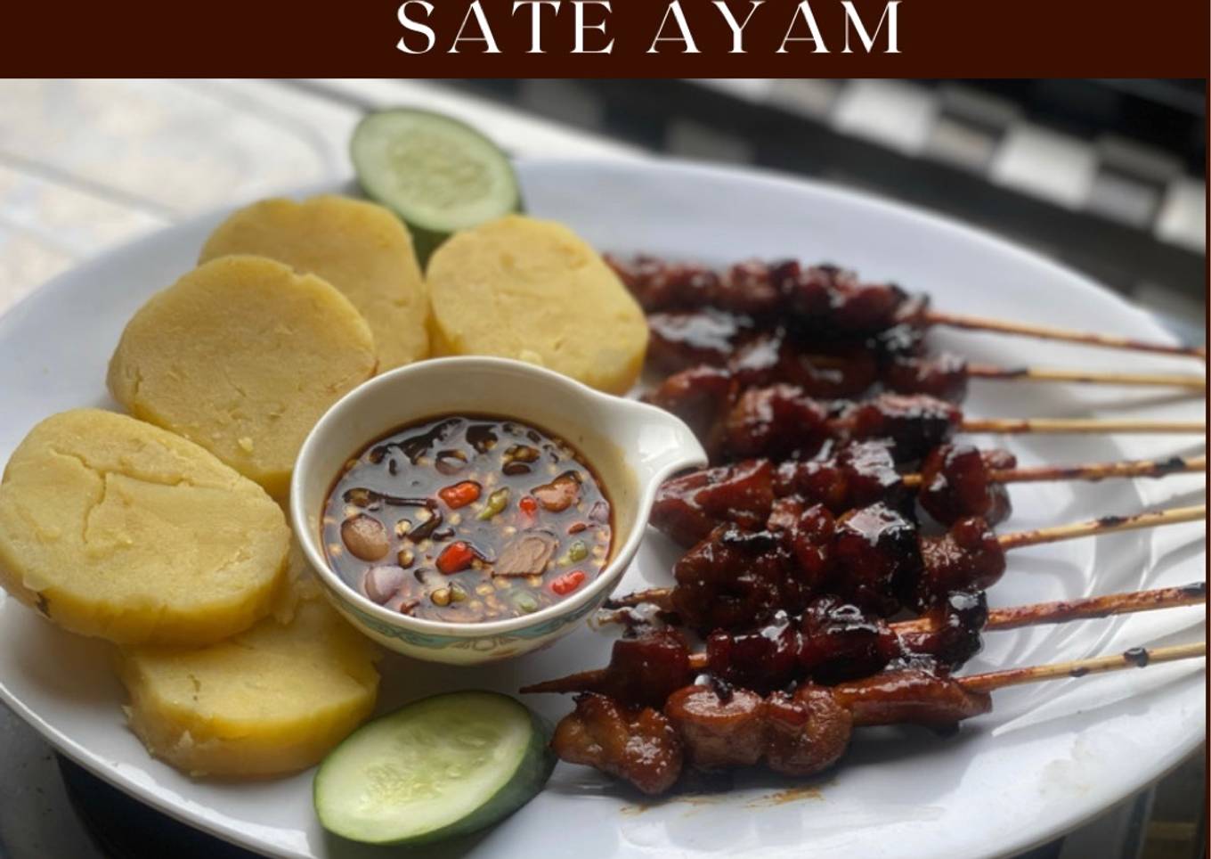 Lontong Kentang Sate Ayam