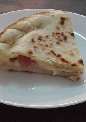 O poză a rețetei Focaccia la tigaie.