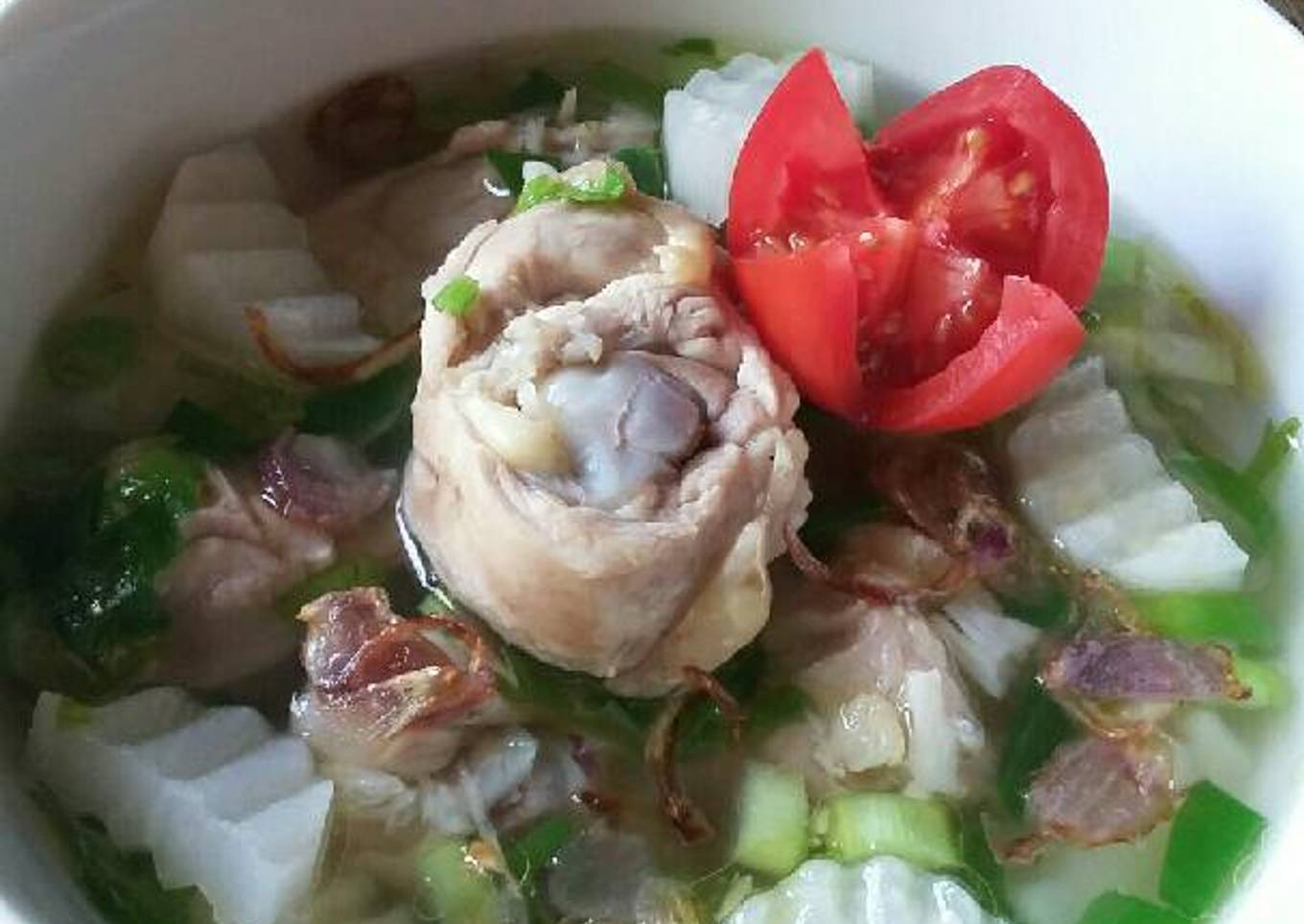 Resep Sup Lobak Ayam, Sempurna