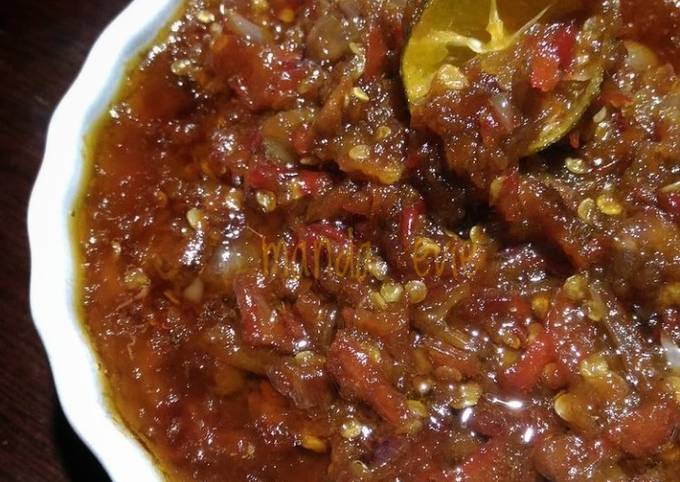 Resep Sambal Terasi Anti Gagal