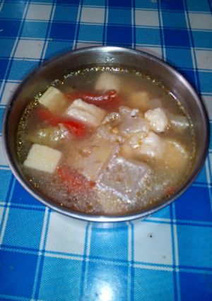 Foto resep Tulang sapi muda kuah pedas