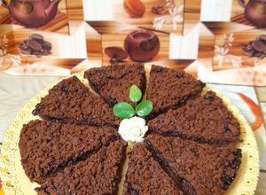 صورة لوصفة مبروشه الشوكولاااا🍫😍