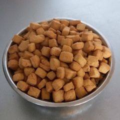 A picture of Soft and Crunchy chinchin.
