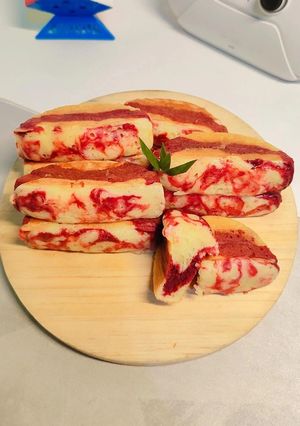 Foto resep Pukis Merah Putih - Red Velvet & Cheese