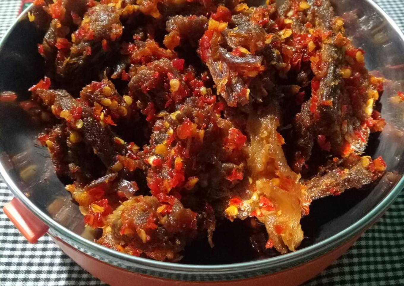 Dendeng Balado pedas