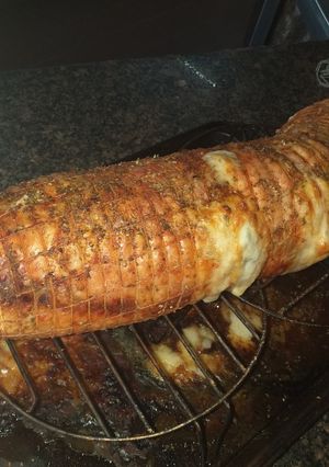 Una foto de Arrollado de pollo