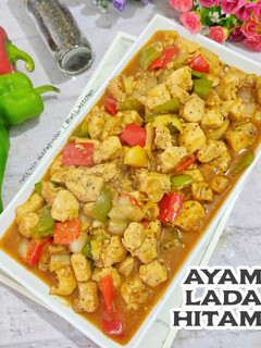 Foto resep Ayam Lada Hitam