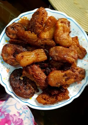 عکسی از دستور بامیه چنگالی