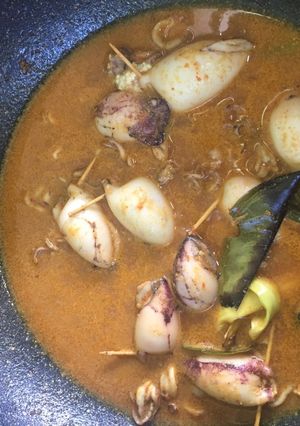 Foto resep Gulai Cumi Isi Tahu