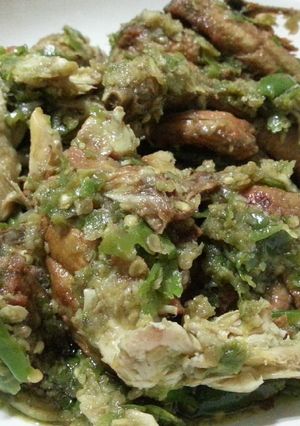 Foto resep Ayam cabe ijo podomoro