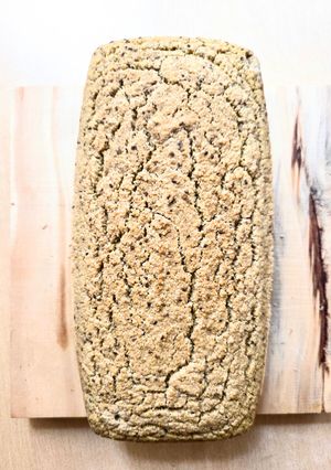 Una foto de Pan de mijo pelado 🍞 Pan sin gluten, pan para todos 🌲como todo pan, con aroma a hogar ♥️