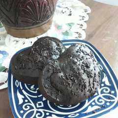 A picture of Brownies Kukus Simple Kilat No mixer.