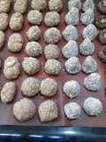 Panellets masitas sin tac y sin huevo
