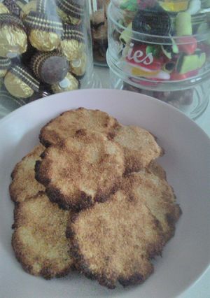 Une photo de Biscuits healthy bananes/noix de coco