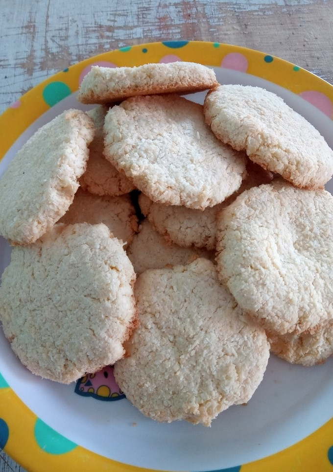 Una foto de Galletitas de coco sin gluten