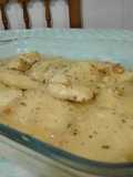 Filetes de lenguado en salsa de limón
