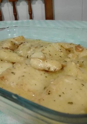 Una foto de Filetes de lenguado en salsa de limón