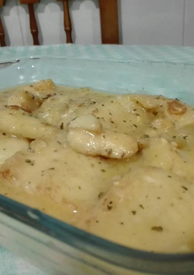 Una foto de Filetes de lenguado en salsa de limón