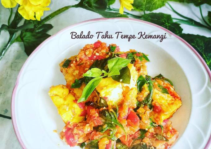 Balado Tahu Tempe kemangi