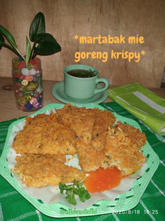 Foto resep *martabak mie krispy*