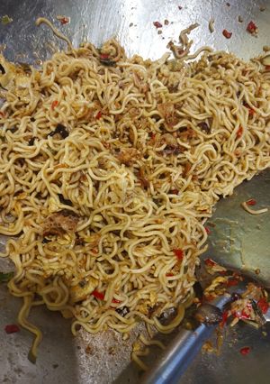 Foto resep Mie goreng tek tek rasa cafe