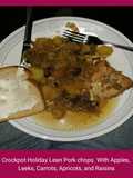 Crockpot Holiday Lean Pork Chop Supreme