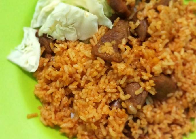 Nasi Goreng Kambing simple untuk sarapan