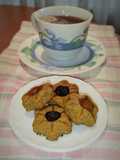 Galletas integrales de cacao afrutadas