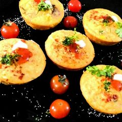 Corn and otts savory muffins A picture of Corn and otts savory muffins.
