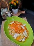 Tumis Sawi Putih Wortel