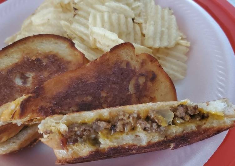 Recipe of Delicious Taco Style Patty Melt