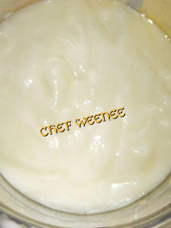 A picture of Home-made Mayonnaise.