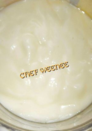 A picture of Home-made Mayonnaise.