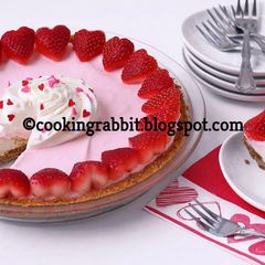 A picture of Sweetheart pink pie.